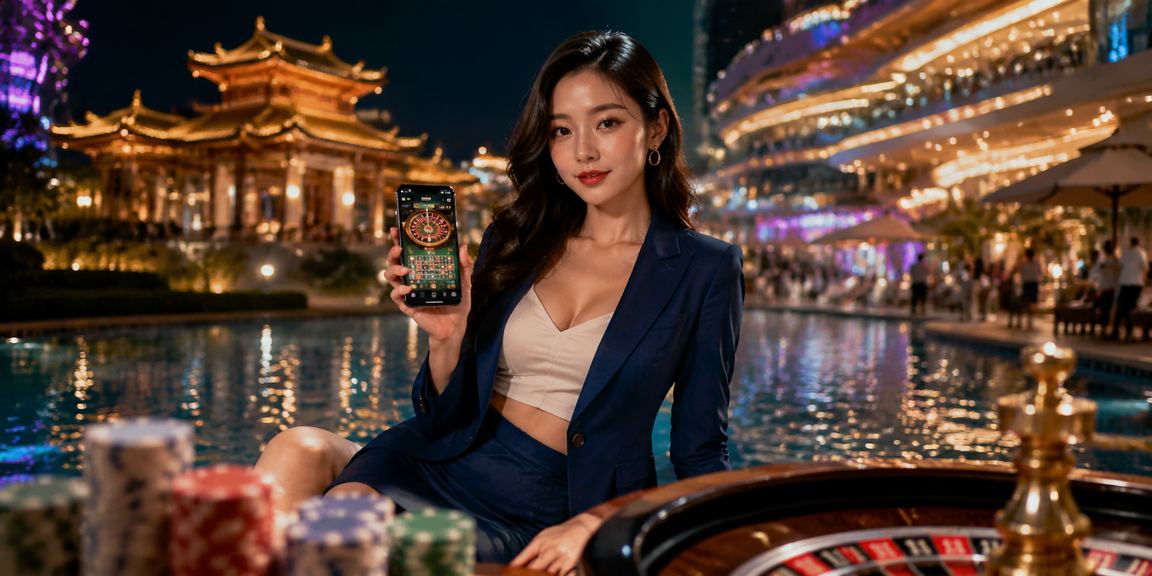 Cô gái Việt Nam trải nghiệm trò chơi Roulette casino trực tuyến tại Huế qua điện thoại