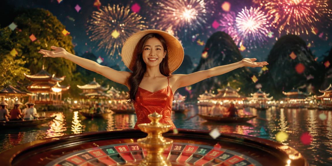 Không khí lễ hội tại Ninh Bình gợi liên tưởng đến sự hưng phấn của bàn Roulette tốc độ cao